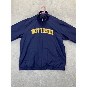 VINTAGE Nike Jacket Adult XL Team West Virginia Windbreaker Full Zip 90's‎ Mens